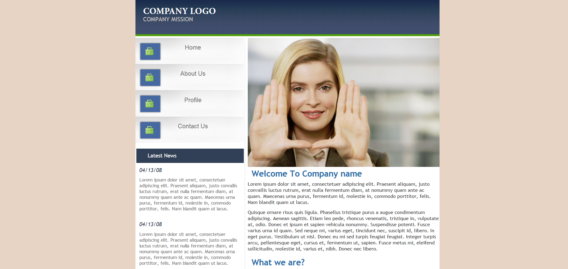 Шаблон сайта Бизнес №217