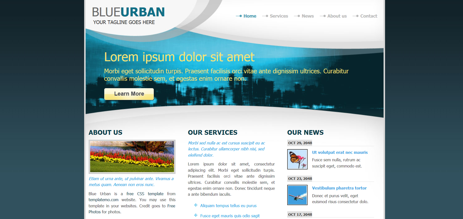 Шаблон сайта Промышленность №579