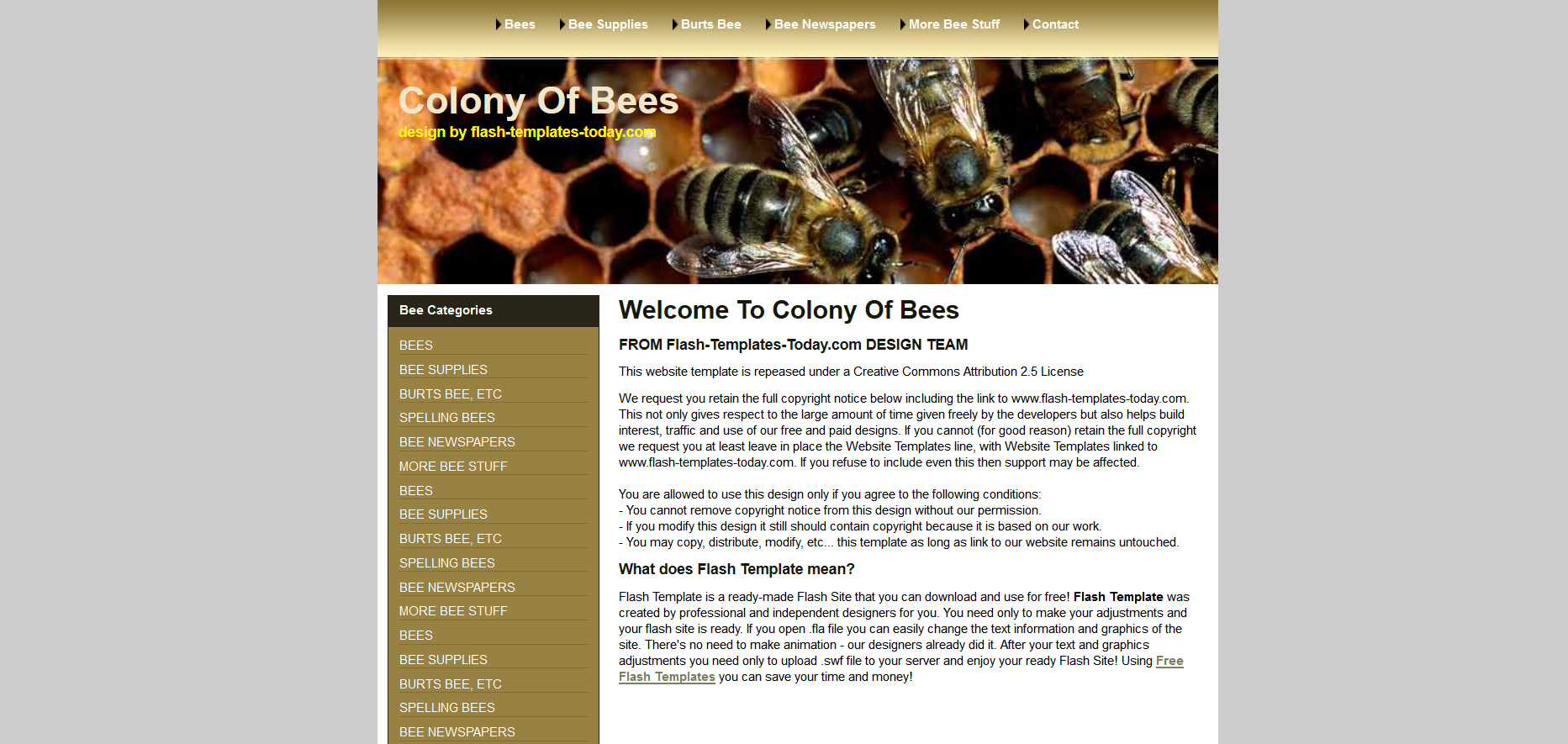 Шаблон сайта Природа №322