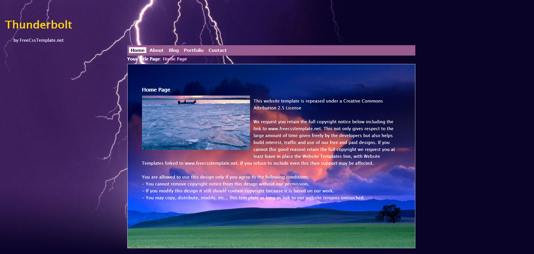 Шаблон сайта Персональные №329