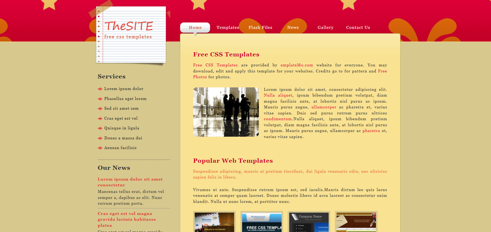 Шаблон сайта Веб №429